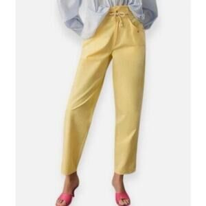 Anthropologie Antik Batik Kim
Trouser Size 42/Large
Buttercream Yellow - NEW